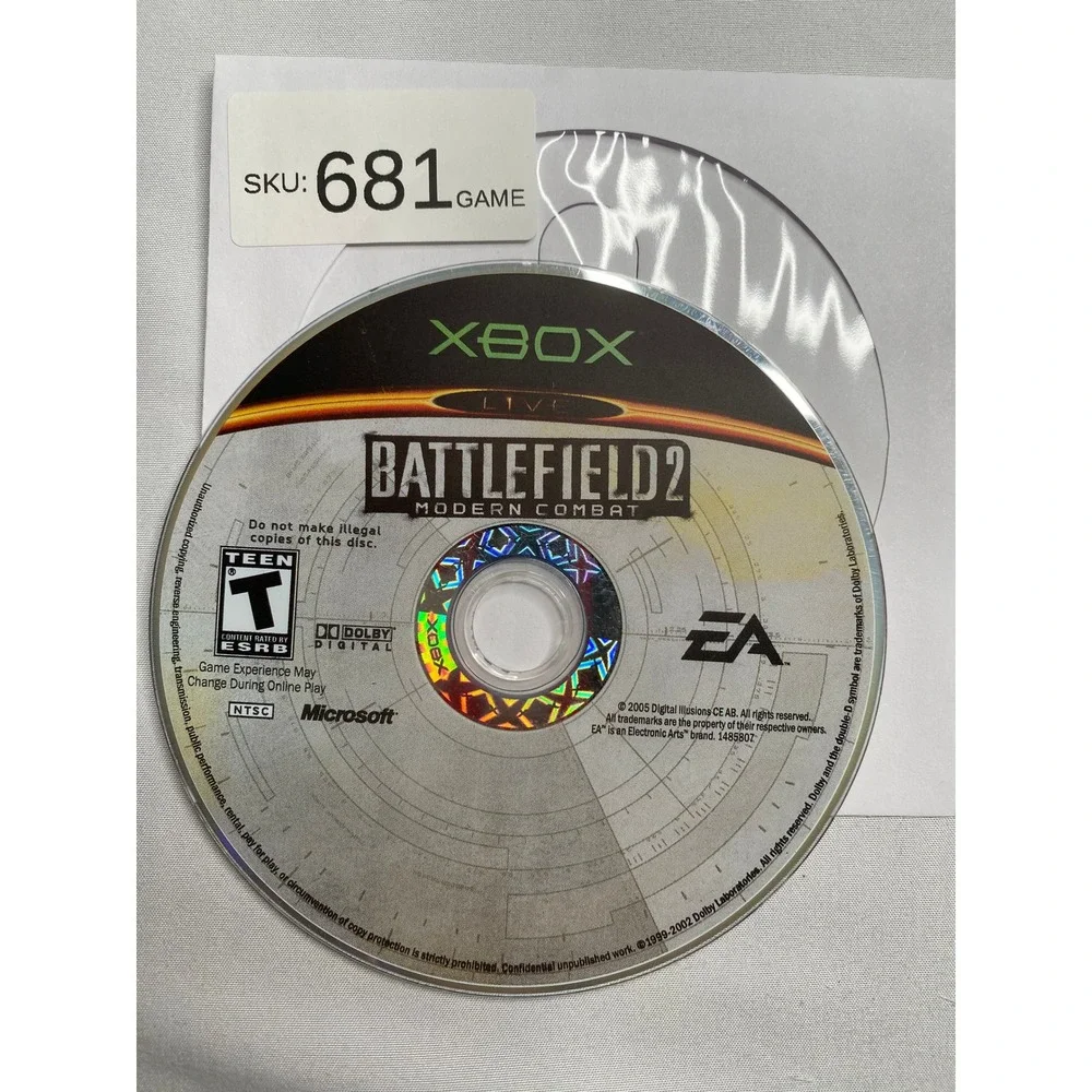 Battlefield 2 Modern Combat Microsoft Xbox